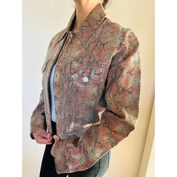 Vintage Necessary Objects Leather Jacket - Picture 2 of 10